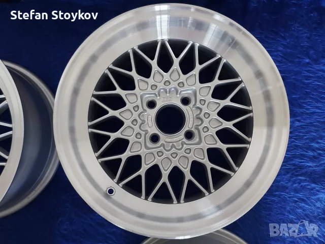 BBS RA215 7x15 ET13 ББС РА215 7х15 ЕТ13 BMW e30 4x100 Vw Golf 2 GTI 4х100, снимка 4 - Гуми и джанти - 56076544