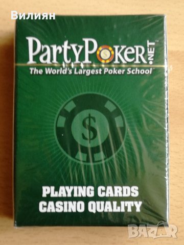 Карти за игра ''Party Poker'' Тесте