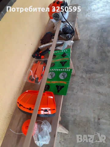 50евро чисто нов БЕНЗИНОВА ХРАЗТОРЕЗ пишете или се обадете , снимка 2 - Градинска техника - 53961075