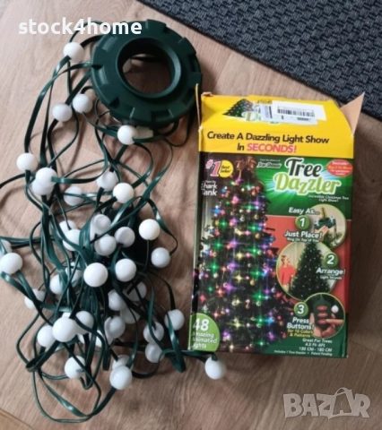 Коледни LED лампички за елха Star shower tree dazzler 