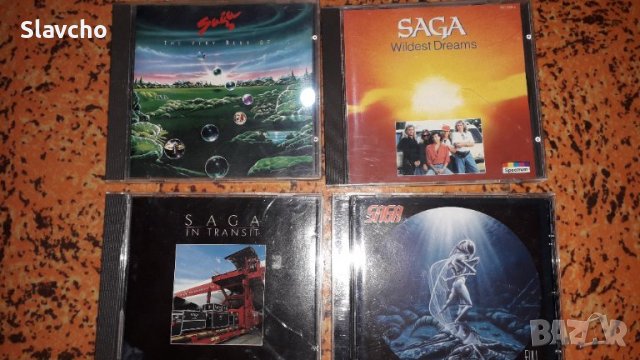 Компакт дискове на - Saga / 4 броя