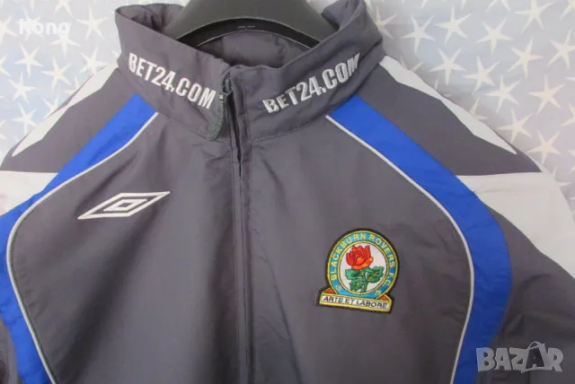 винтидж Nike Arsenal London яке Blackburn Umbro анцуг горница Блякбърн ЦСКА Англия, снимка 3 - Футбол - 50209524