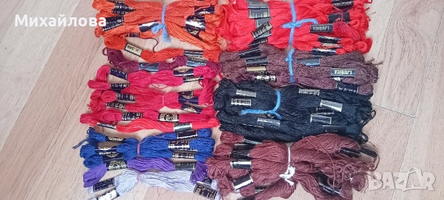 Конци за бродиране"Ljubica"-94 бр.