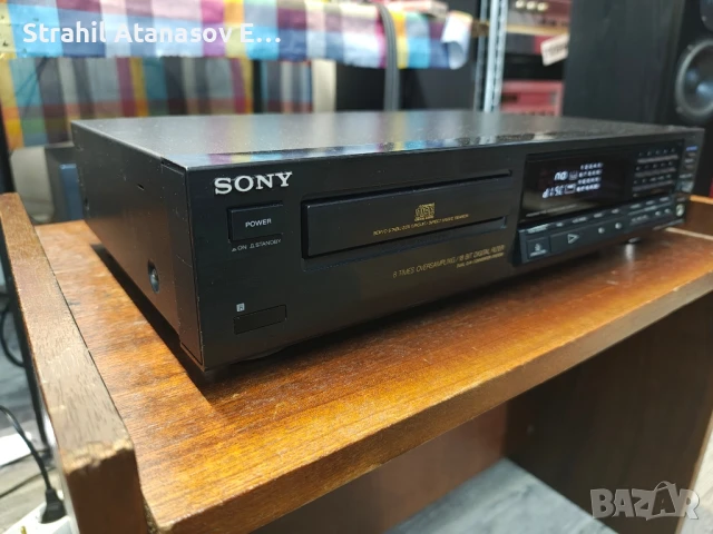Sony CDP-590 Сиди Плеър, снимка 3 - Други - 50543021
