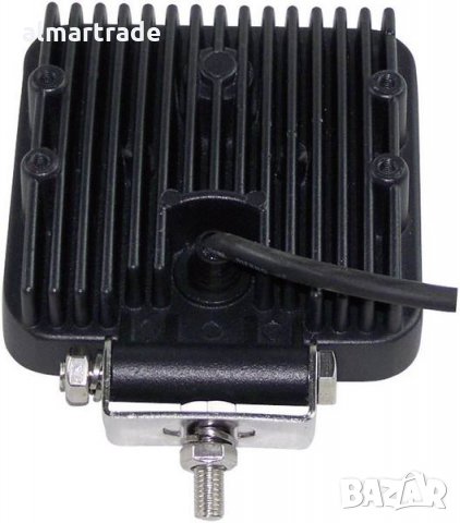 LED работна светлина 12 V, 24 V 5x3W 900 лумена, 110 x110x41 mm, снимка 4 - Аксесоари и консумативи - 34014819