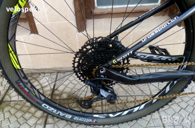 Ендуро СКОТТ Спарк 920 - 29" ! "мека" рамка ! 12 скорости ! КАРБОН !, снимка 16 - Велосипеди - 52630313