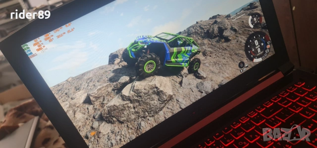 Acer nitro 5 / i7 8750h / gtx1050ti 4gb, снимка 2 - Лаптопи за игри - 53200027