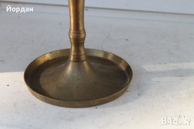 Месингов свещник , снимка 4 - Декорация за дома - 37388805
