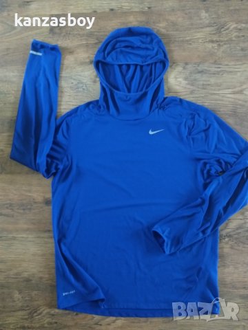 Nike Dri-Fit Element - страхотно мъжко горнище , снимка 7 - Спортни дрехи, екипи - 36908420