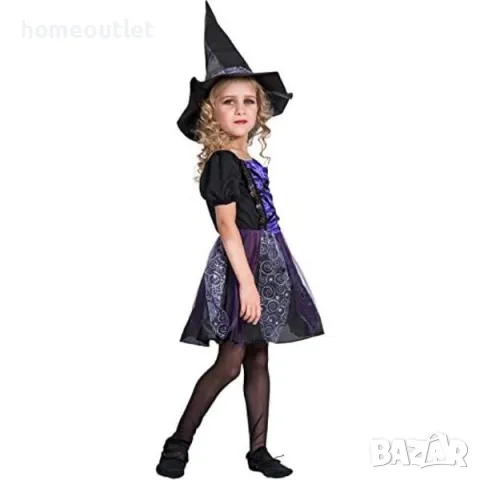 КОСТЮМ "GROOVY WITCH" (Лилав), снимка 4 - Детски комплекти - 47703859