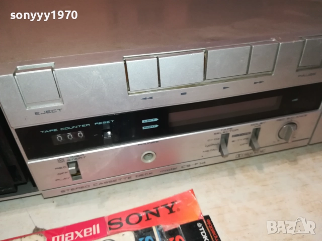 AKAI CS-F14 DECK MADE IN JAPAN 3011251251, снимка 5 - Декове - 52591395
