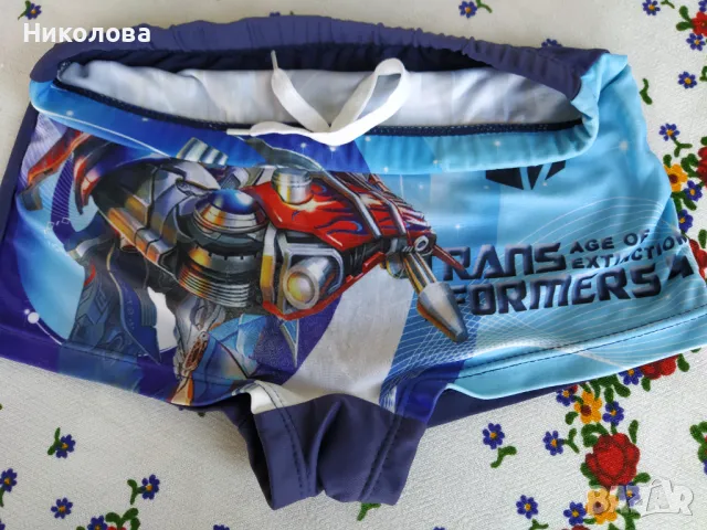 Два броя бански за малки момчета., снимка 5 - Детско бельо и бански  - 49983717