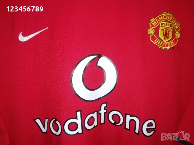 Manchester United Ronaldo Nike 2003/2004 оригинална тениска фланелка Роналдо Манчестър Юнайтед екип , снимка 6 - Тениски - 53974833