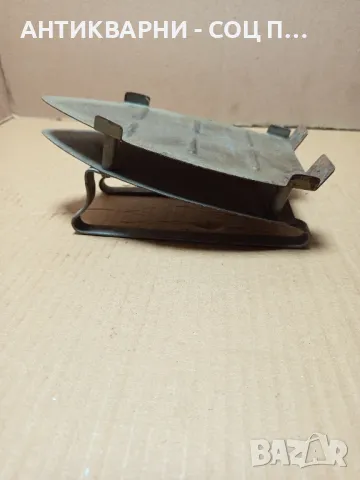 Соц Стара Поставка За Стара Ютия На Жар., снимка 9 - Антикварни и старинни предмети - 49364386