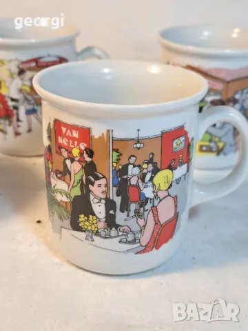 немски порцеланови чаши  4/3, снимка 2 - Чаши - 49027237