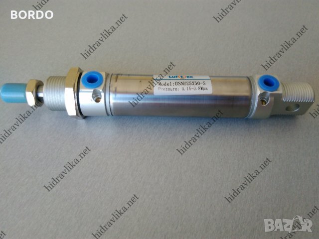 Пневматичен цилиндър Ф25/50 с магнитно бутало-LUFTEC, снимка 1 - Други машини и части - 30669733