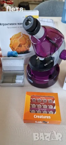  Микроскоп Levenhuk LabZZ M101 , снимка 3 - Образователни игри - 48836487
