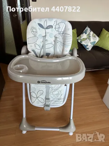 Детско столче за хранене, без забележки., снимка 1