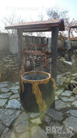 Кладенец от щампован бетон, снимка 6 - Градински мебели, декорация  - 49051307