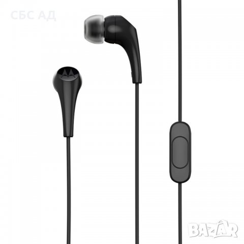 Стерео слушалки MOTOROLA PULSE ESC.EAR BUDS BLK, снимка 1 - Слушалки, hands-free - 35162951