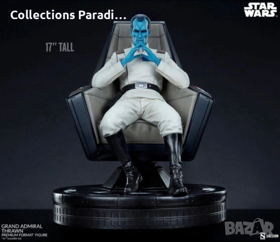 Sideshow Star Wars Grand Admiral Thrawn фигура статуя