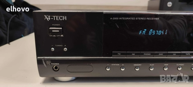 Ресивър X4-TECH A-2000, снимка 8 - Ресийвъри, усилватели, смесителни пултове - 52466461