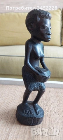 дърворезба статуетка масив за ценители 