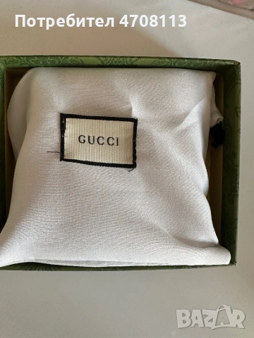 Портфейл от естествена кожа Gucci, снимка 3 - Портфейли, портмонета - 53088181