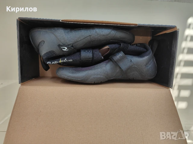 Обувки за кайт сърф, неопрен, уиндсърф RIP CURL, 3mm, 45.5 Чисто НОВИ!, снимка 5 - Водни спортове - 50517031