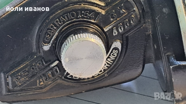 PEARL AUTO GX 4000-малка японска макара метална-ретро, снимка 8 - Макари - 52913861