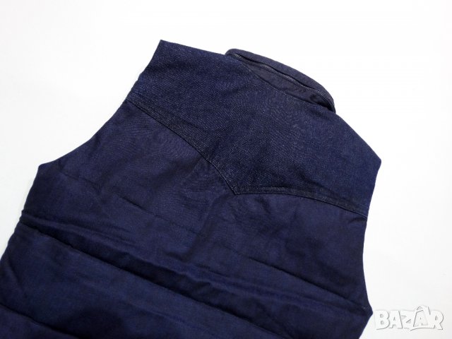 Намалено G-star Tailor Padded Sleeveless Denim Vest Дамско Дънково Яке без Ръкав Размер М, снимка 16 - Якета - 30247075