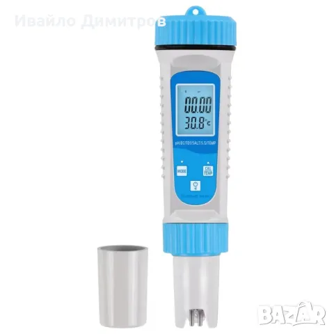 Професионален тестер за качеството на водата, pH, TDS, SALT, S.G, Температура, снимка 1