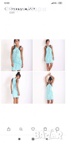 Рокля свеж принт от рипсена материя, снимка 2 - Рокли - 31756472