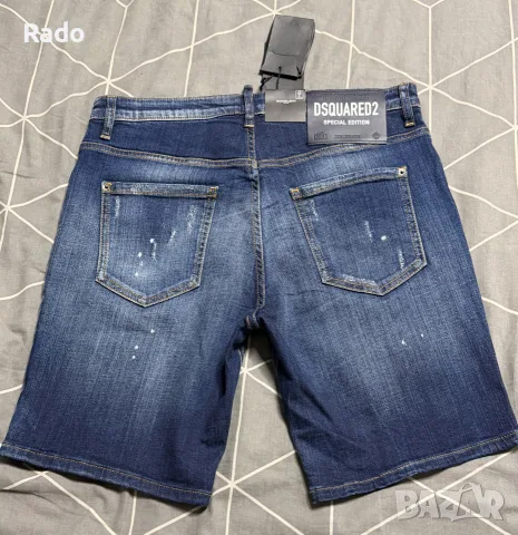 Дънкови Къси Панталони DSQUARED2, снимка 2 - Къси панталони - 56469128