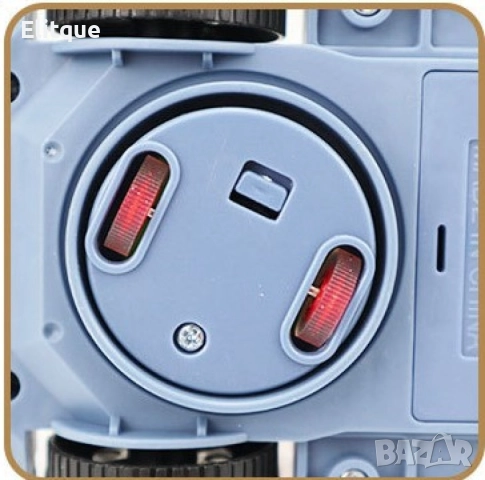 Музикална и светеща, прозрачна, полицейска кола играчка за деца, снимка 6 - Коли, камиони, мотори, писти - 52905562