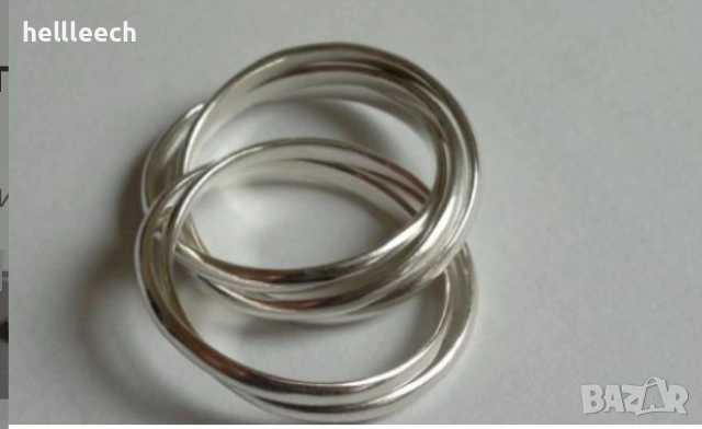 Сребърен пръстен, снимка 3 - Пръстени - 54177664