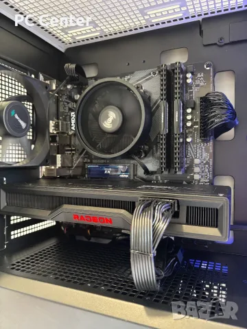Геймърски компютър AMD Ryzen 5 5600X, RX 6750 XT 12GB, 32GB ram, снимка 3 - Геймърски - 56074802