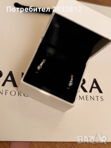 Pandora обеци Пандора , снимка 4 - Обеци - 50633494