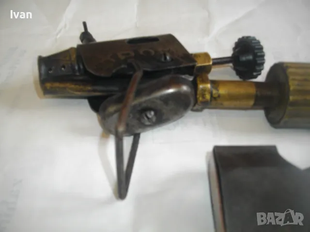 БЪЛГАРСКА БЕНЗИНОВА ГОРЕЛКА С ПОЯЛНИК ХРОМ СИЛИСТРА СТАРО КАЧЕСТВО 90-ТЕ ГОДИНИ ОТЛИЧНА, снимка 11 - Поялници и запояване - 48234564