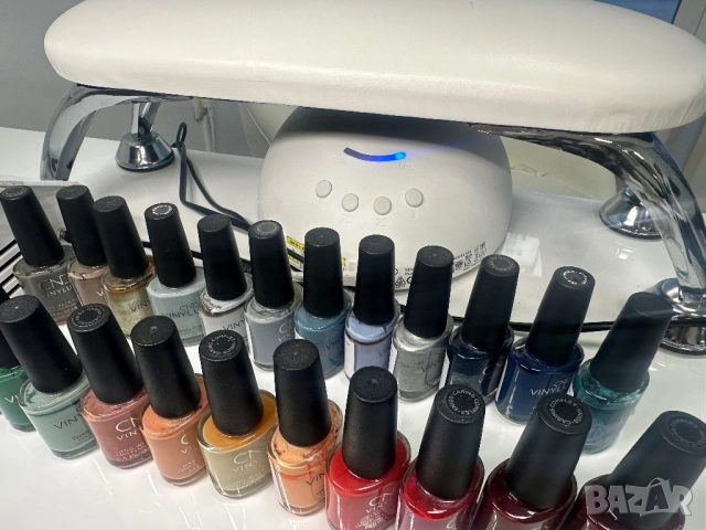Професионални Гел лакове и лакове cnd shellac , cnd vinylux, снимка 5 - Продукти за маникюр - 52789674