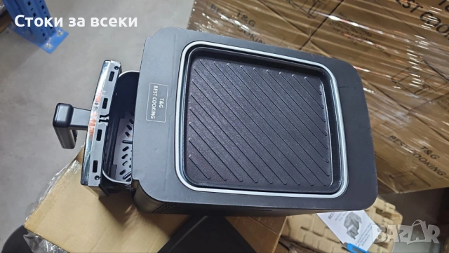 Air Fryer 32852A Две в 1/ 4.3L + top grill - 1500W (NEW)., снимка 16 - Фритюрници - 53225989