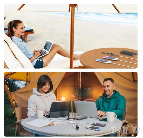 3-в-1 кабел за зареждане за Apple Watch и iPhone, снимка 3 - Друга електроника - 54261672