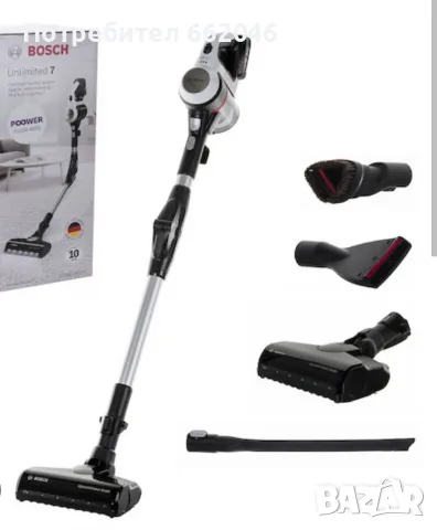 Bosch 7 вертикална прахосмукачка