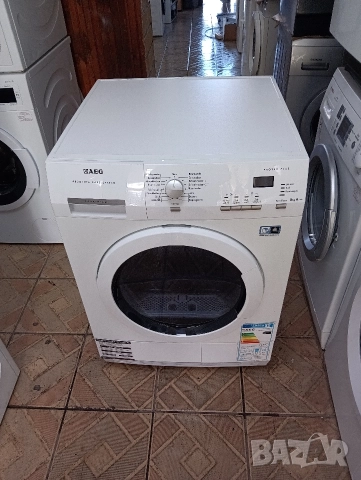 Сушилня с термопомпа АЕГ Aeg Protex Plus A+++ 8кг 2 години гаранция!, снимка 11 - Сушилни - 52544195