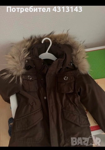 Детско яке Canadian с естествен пух, снимка 4 - Детски якета и елеци - 51995494