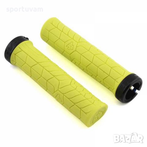 Грипове Race Face Getta Grip 30mm Yellow/Black: Ръкохватки за велосипед с комфорт и сцепление, снимка 1 - Аксесоари за велосипеди - 38520051