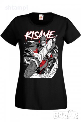 Дамска тениска Аниме Манга Naruto Kisame,Анимация,игра,Празник,Повод.