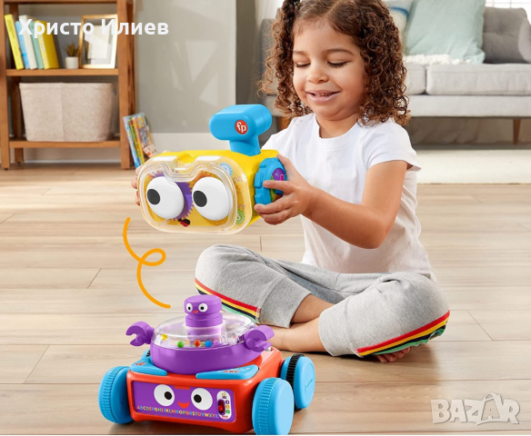 Fisher Price 4 в 1 Образователен Забавен Робот 6м+, снимка 6 - Образователни игри - 36451134