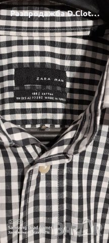 Zara M мъжка риза , снимка 3 - Ризи - 34896937