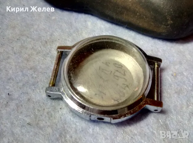 КОРПУС / КАСА със СТЪКЛО и КАПАК от СТАР КОЛЕКЦИОНЕРСКИ РЪЧЕН ЧАСОВНИК 49757, снимка 8 - Други - 48708077